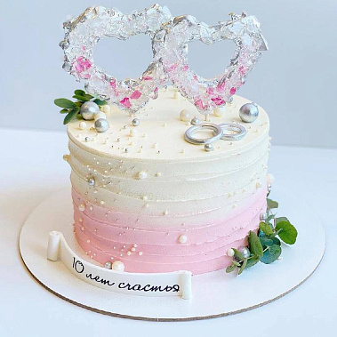 "Хрустальные сердца" купить - тобольск.сладкоежкин.рф