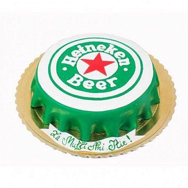 Торт Heineken Beer купить - тобольск.сладкоежкин.рф