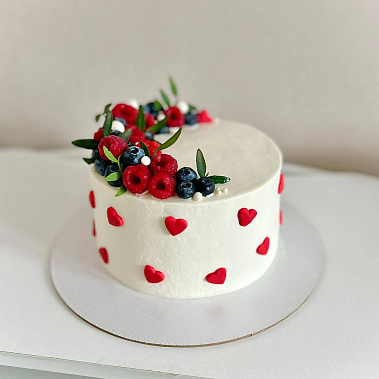 Торт в сердечках купить - тобольск.сладкоежкин.рф