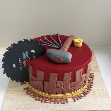 Торт "Серьезному мужчине" купить - тобольск.сладкоежкин.рф