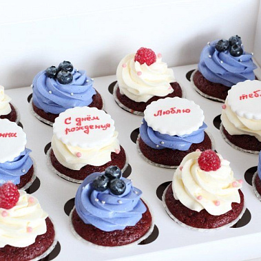 Капкейки "Бусинка" купить - тобольск.сладкоежкин.рф