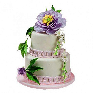 Торт Свадебный цветок купить - тобольск.сладкоежкин.рф
